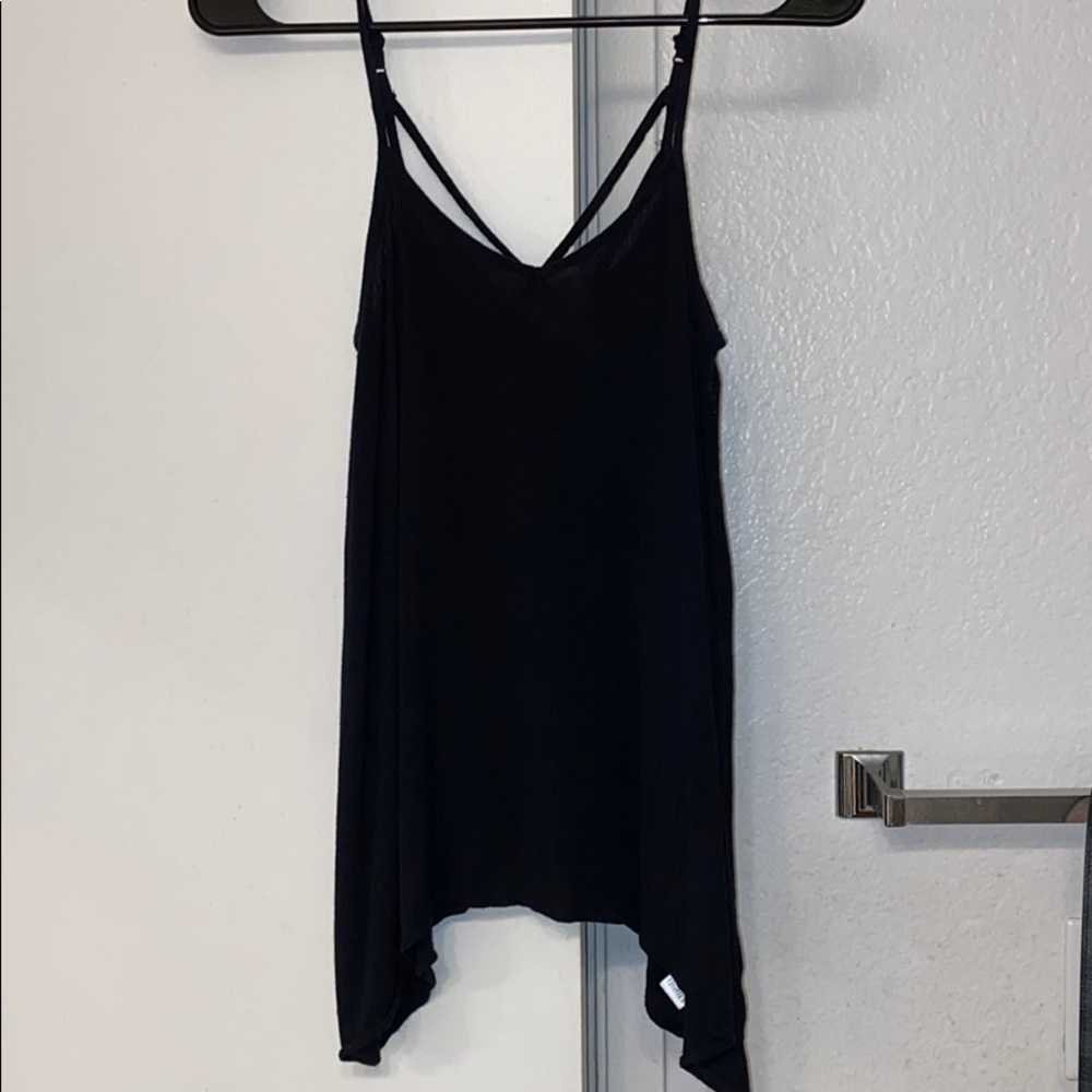 straight black dress shirt